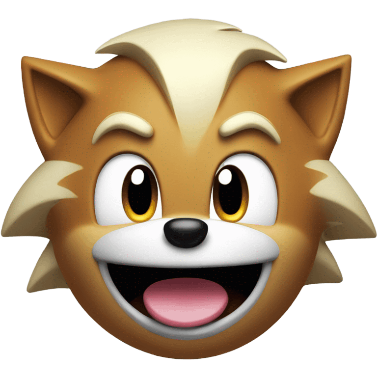 sonic with tongue out emoji