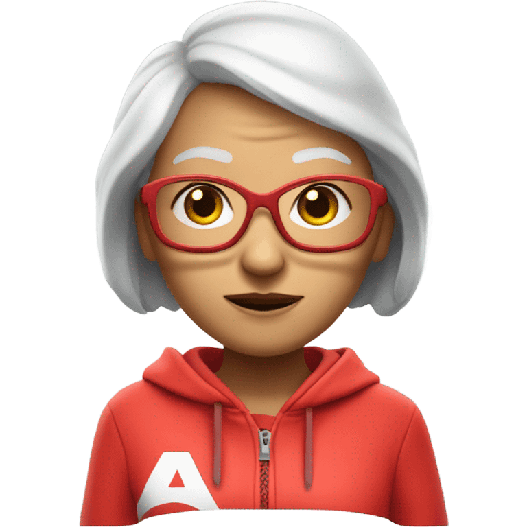 Grandma in squid games emoji