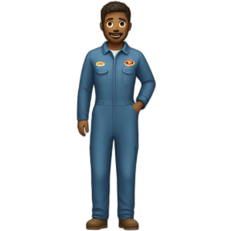 Coverall overalls emoji