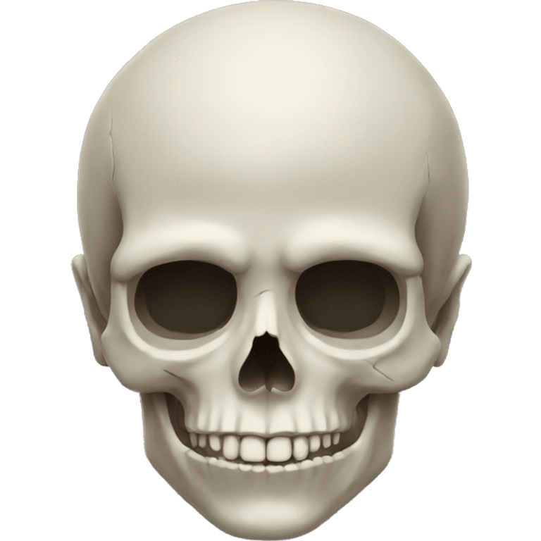 Skull human emoji