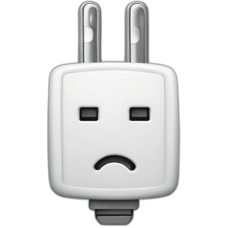 3 pin electrical plug emoji