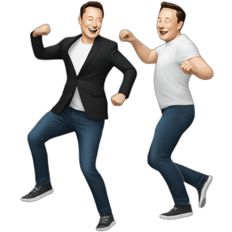 Elon musk dancing emoji