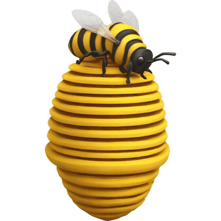 Beehive 3D printing  emoji