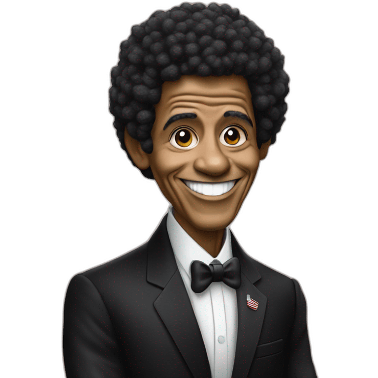 golliwog Barack Obama emoji