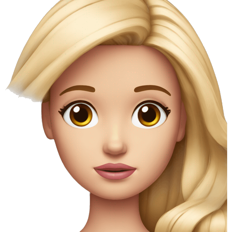 sad barbie emoji