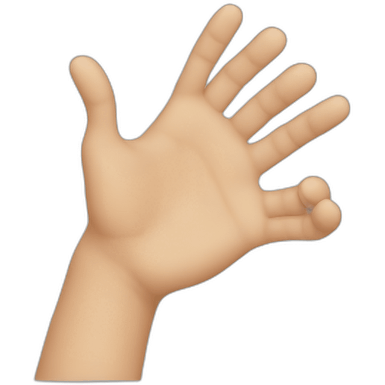 hand rubbing emoji