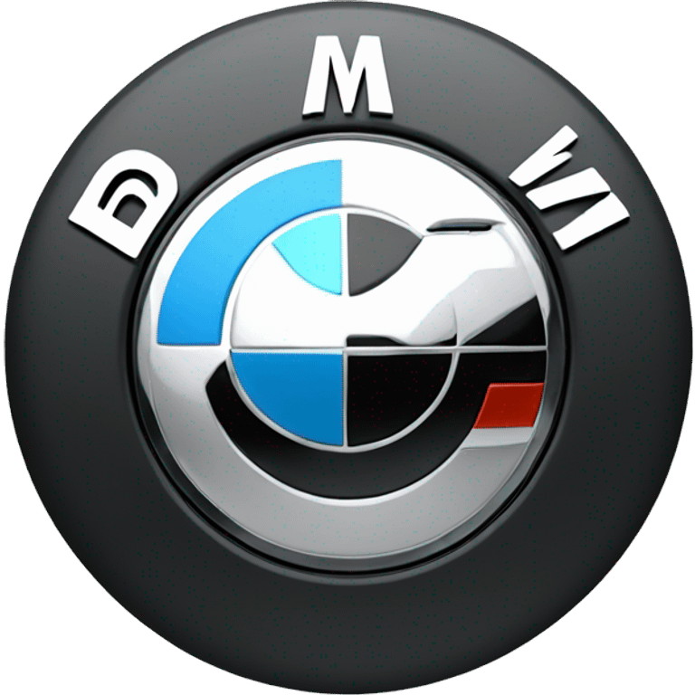 Bmw logo with 3d affects  emoji