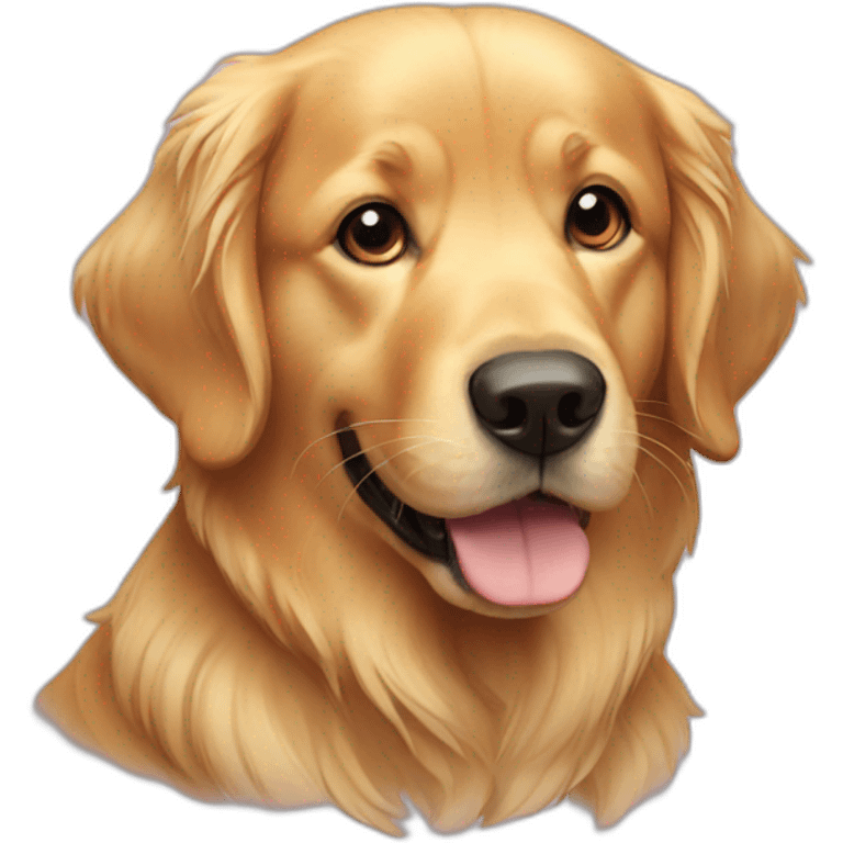 golden retriever emoji