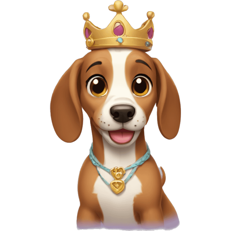 Disney-dauchound-princess emoji