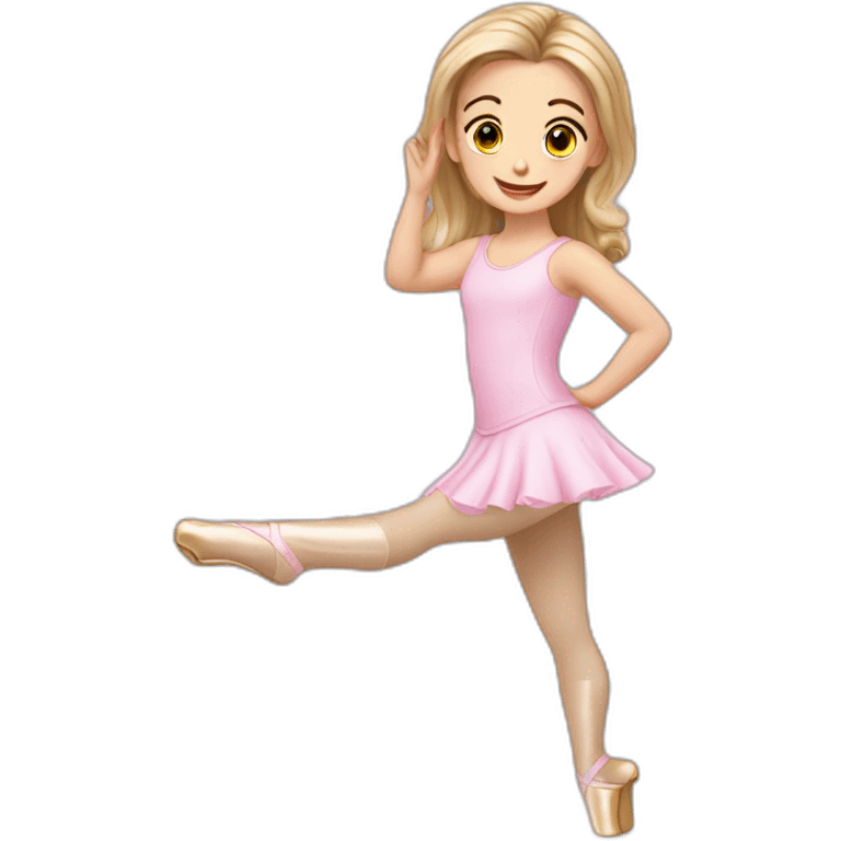 Pointe shoe fitter emoji