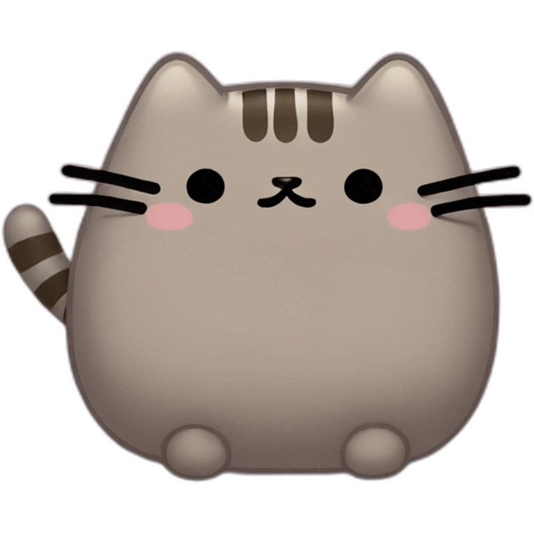 Pusheen sad emoji