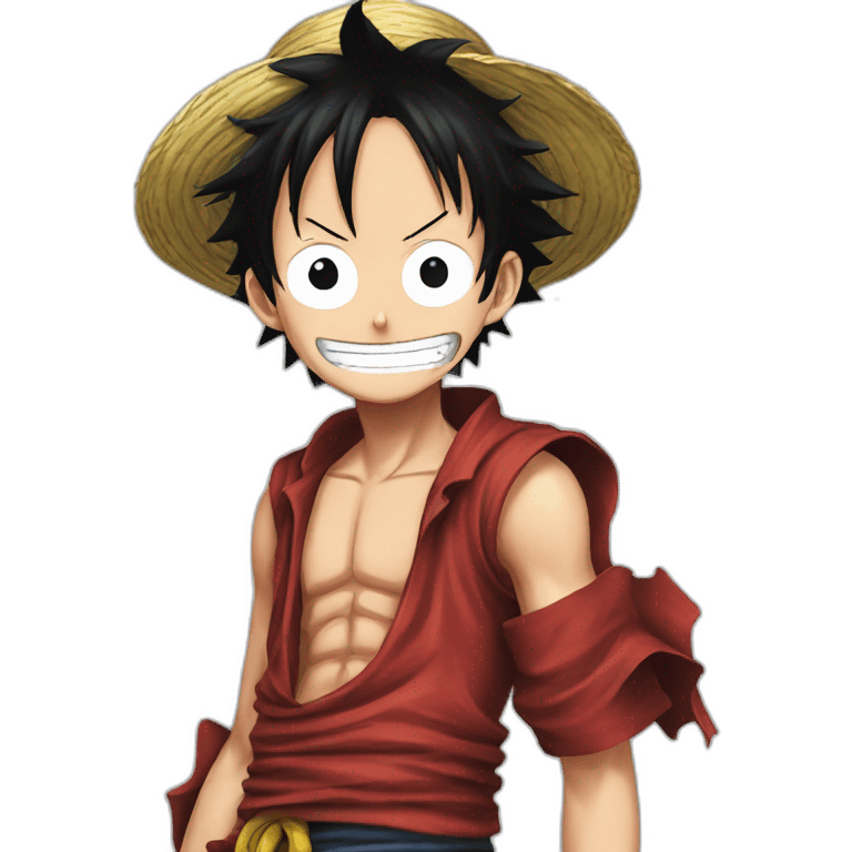 Luffy one piece gear third emoji