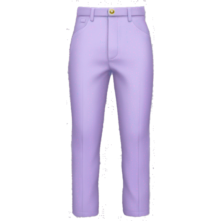 pastel purple trousers  emoji