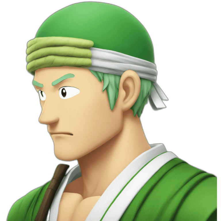 Zoro avec de la biere emoji