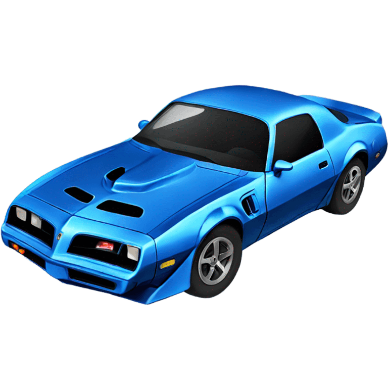 Blue trans am emoji