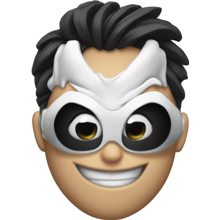 venom movie wearing glas emoji