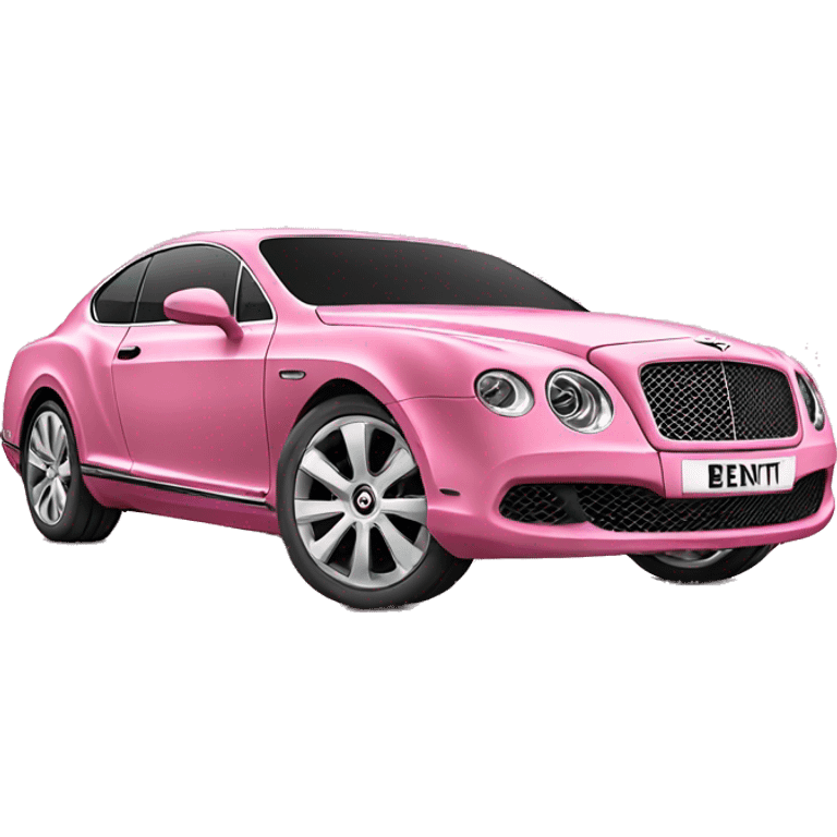 pink bentley emoji