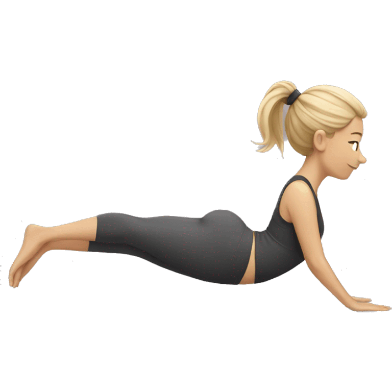 Pilates girl  emoji