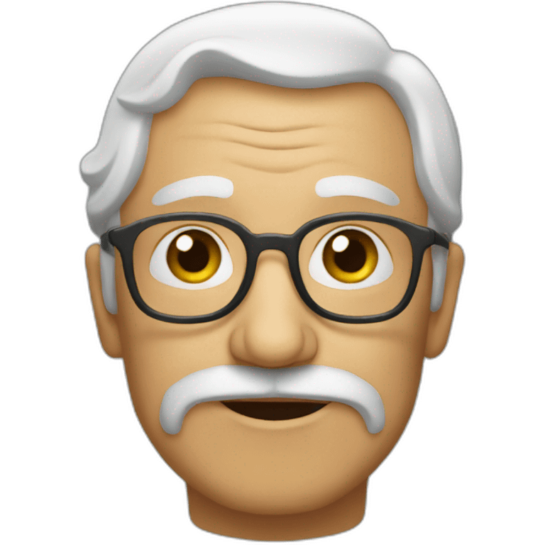 Wise old lover emoji