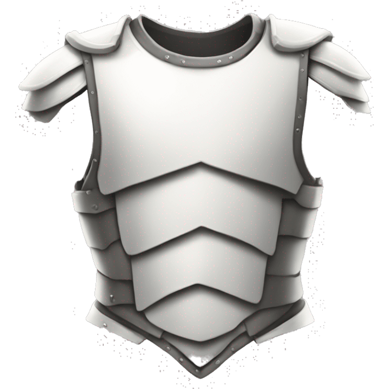 white torso armor emoji