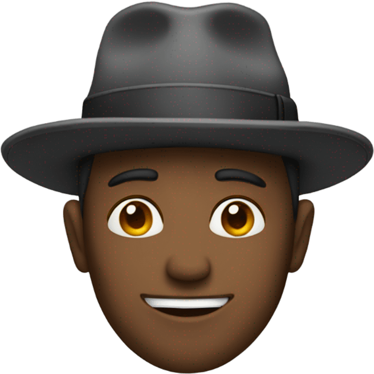 Man with a hat emoji