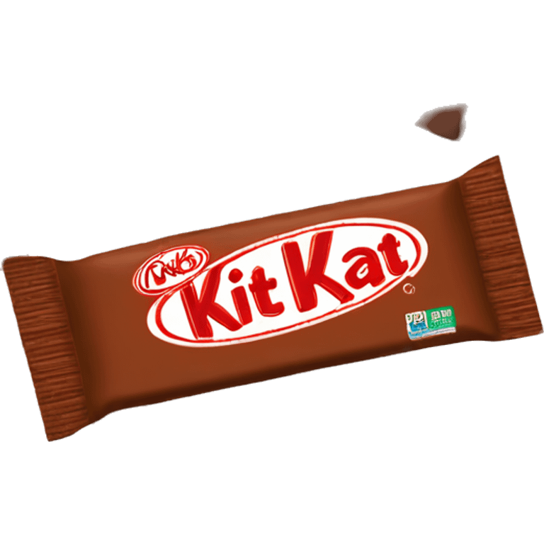 Kit-Kat chocolate snack emoji