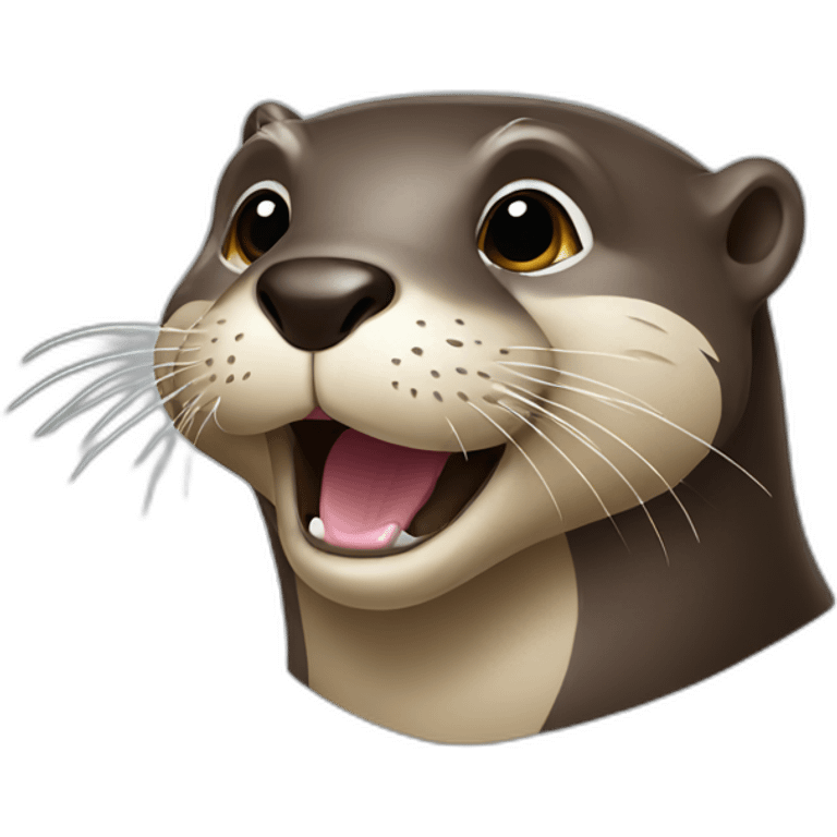 clever otter emoji