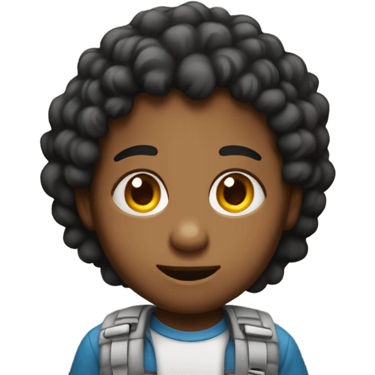 iPad kid emoji