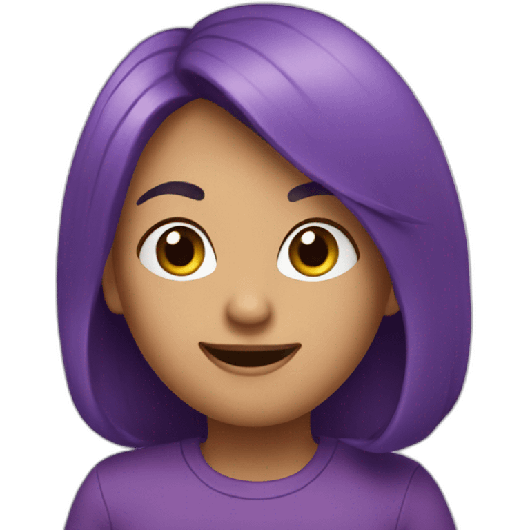 Chat-violet-qui-pete emoji