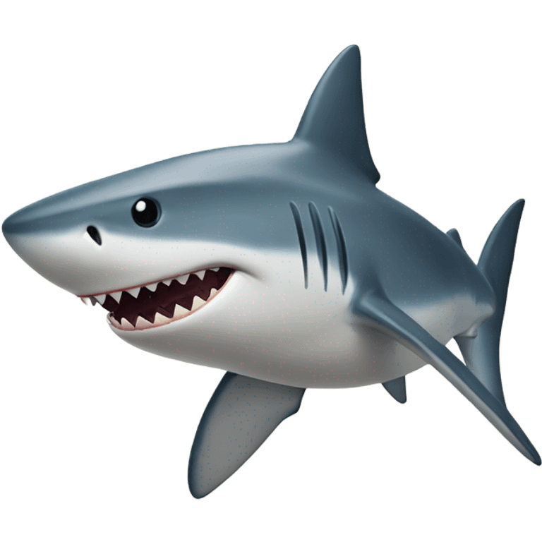 shark with big no emoji