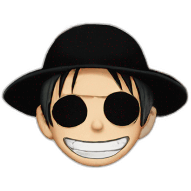 Luffy one piece emoji