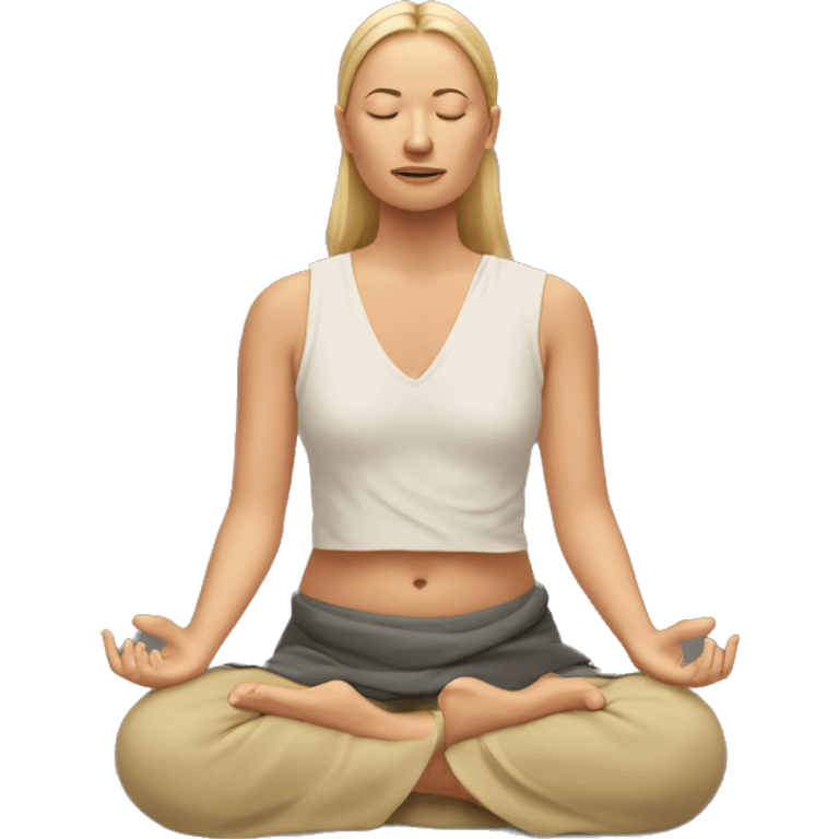 Earling Haaland meditation  position emoji