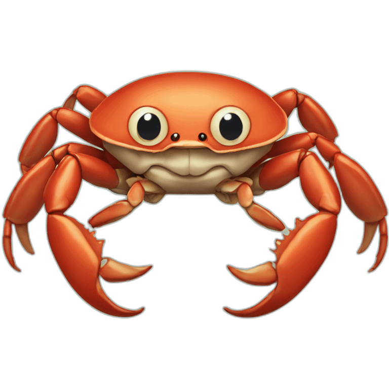 crab mixed with a snake emoji