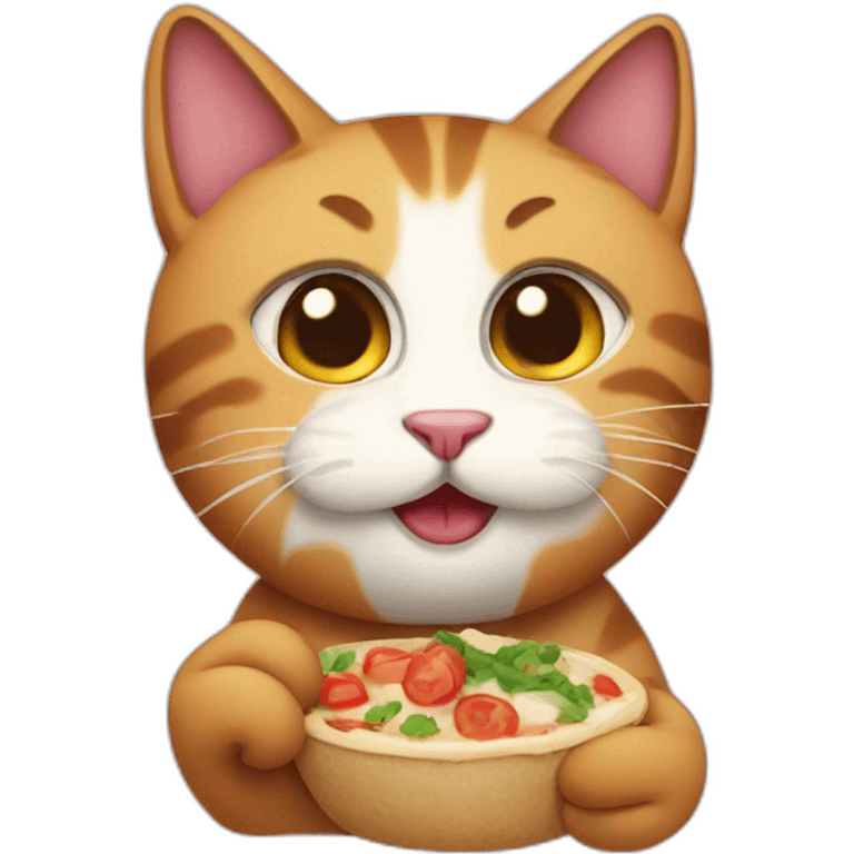 Foodie cat emoji