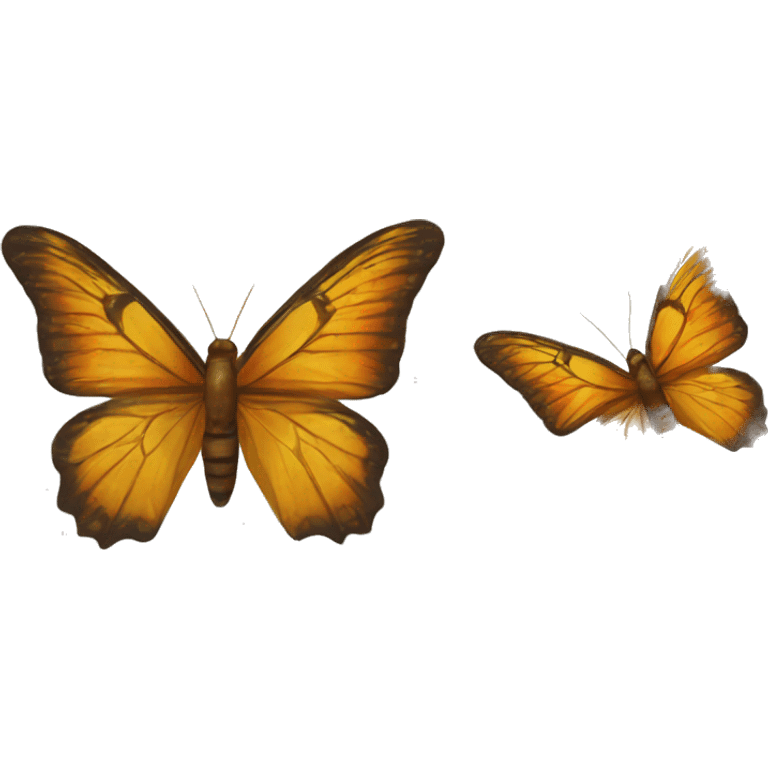 Mariposa monarca  emoji