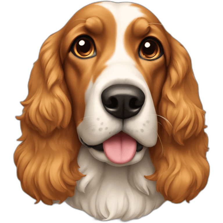 Perro cocker emoji