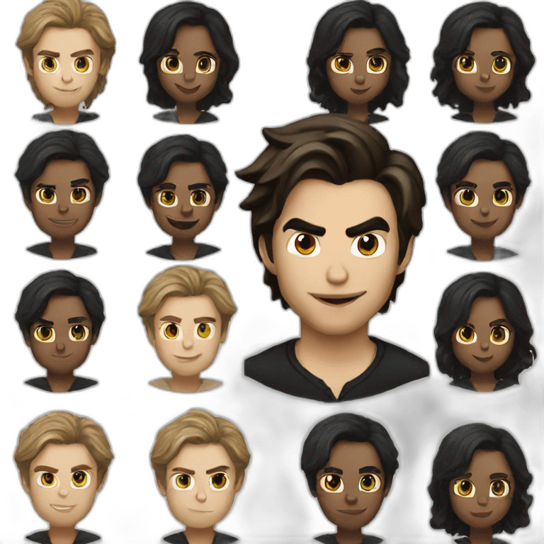 Damon Vampire Diaries emoji