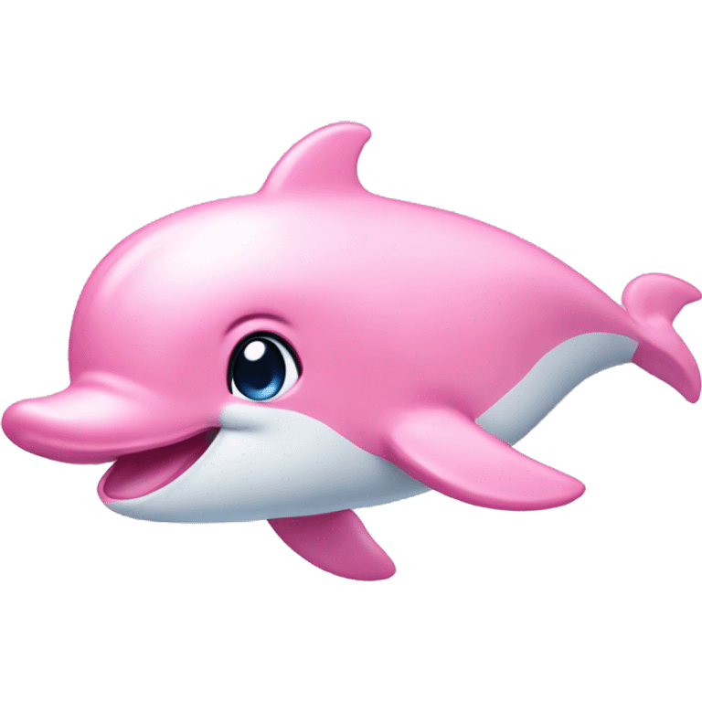 Baby Pink dolphin emoji