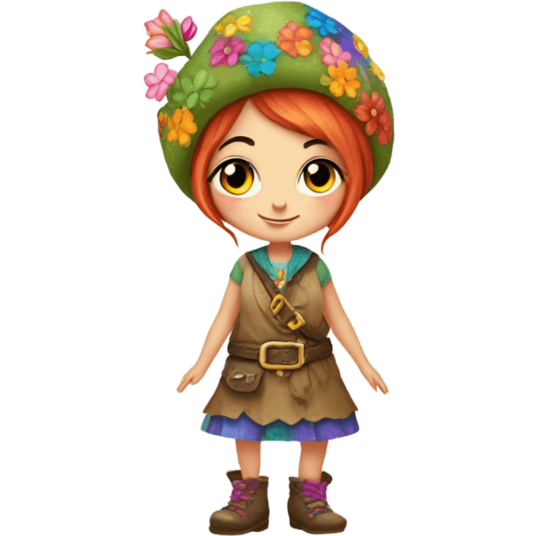 Gnome girl emoji