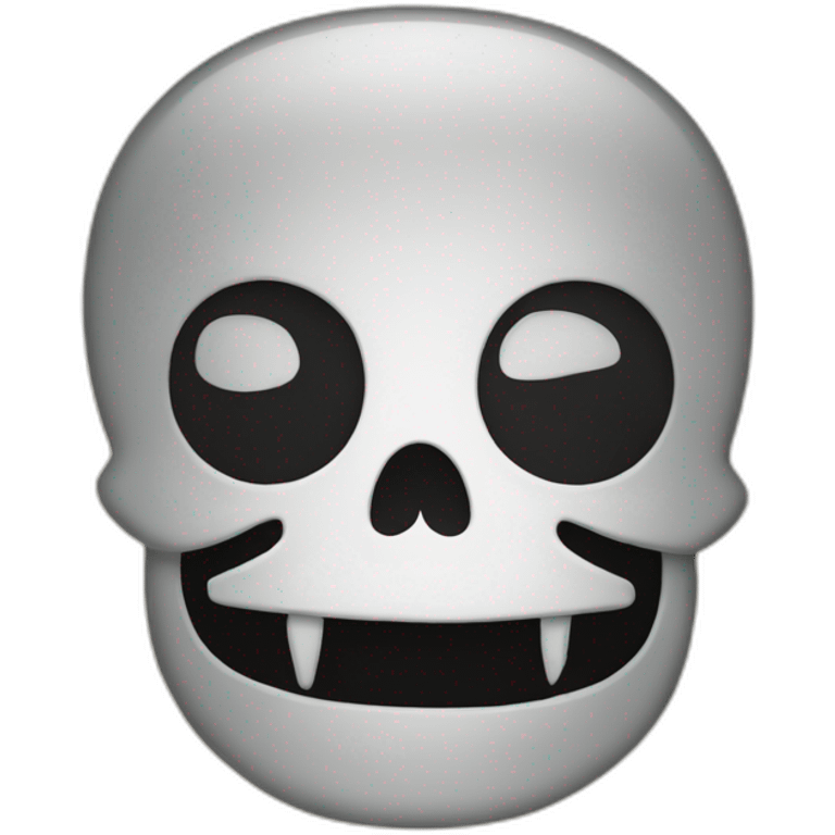 one piece jolly roger with a bob emoji