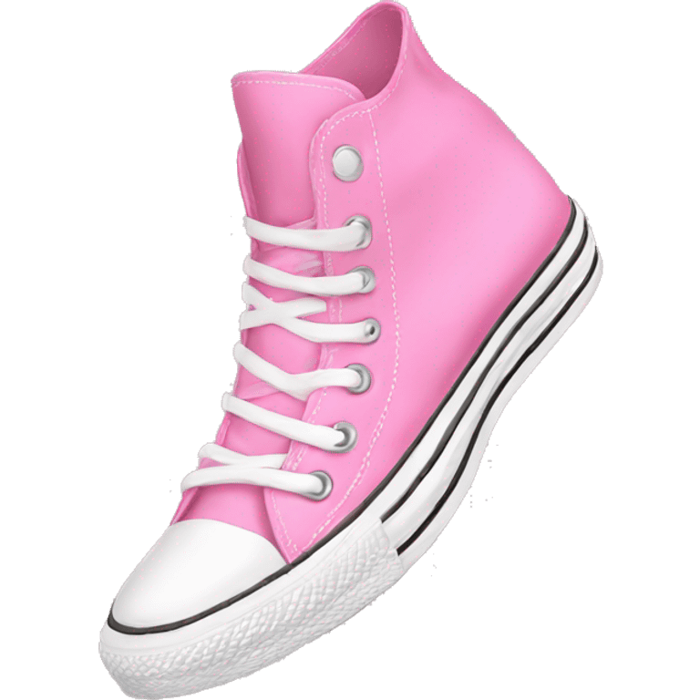 converse shoes pink emoji