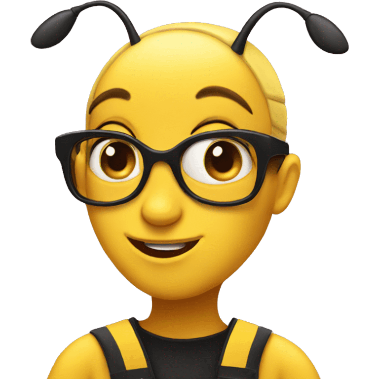 sassy bee emoji