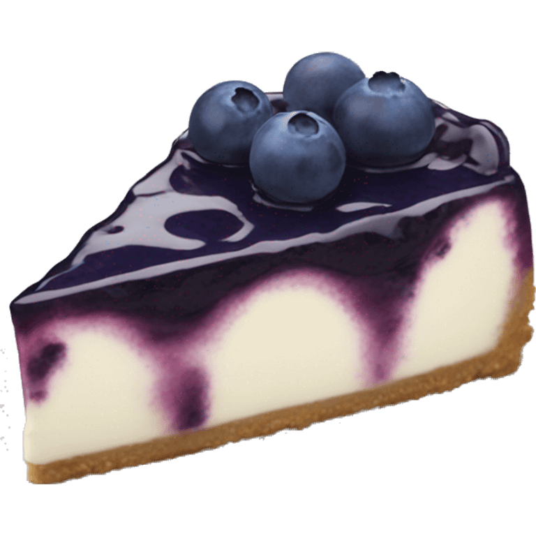 Blueberry Cheesecake  emoji