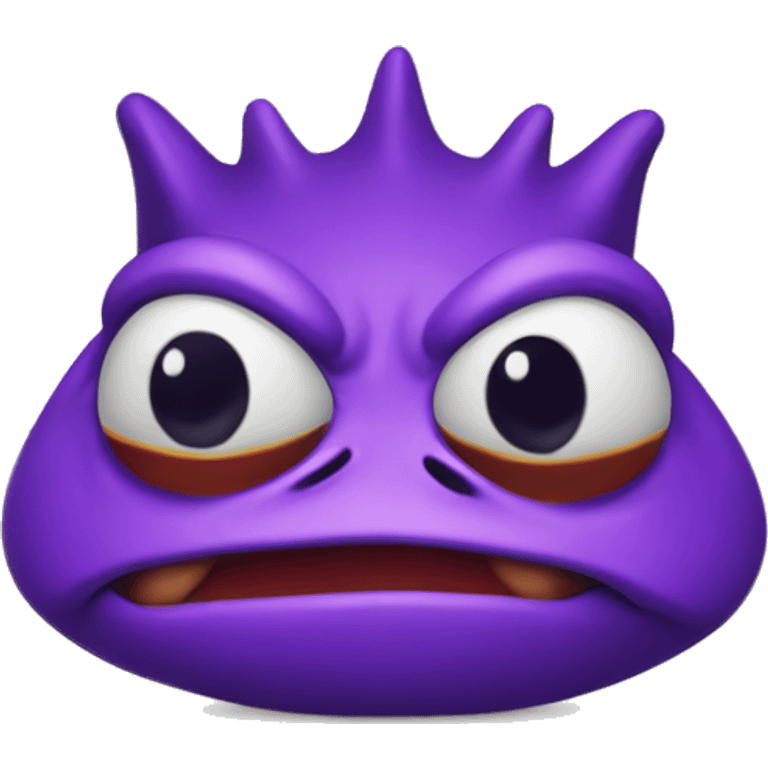 angry purple devil frog emoji