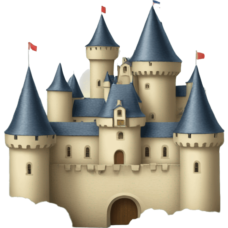 French castle emoji