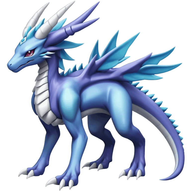  Cool Edgy Shiny Godly Ethereal Digimon-Suicune-Dialga-Reptile full body emoji