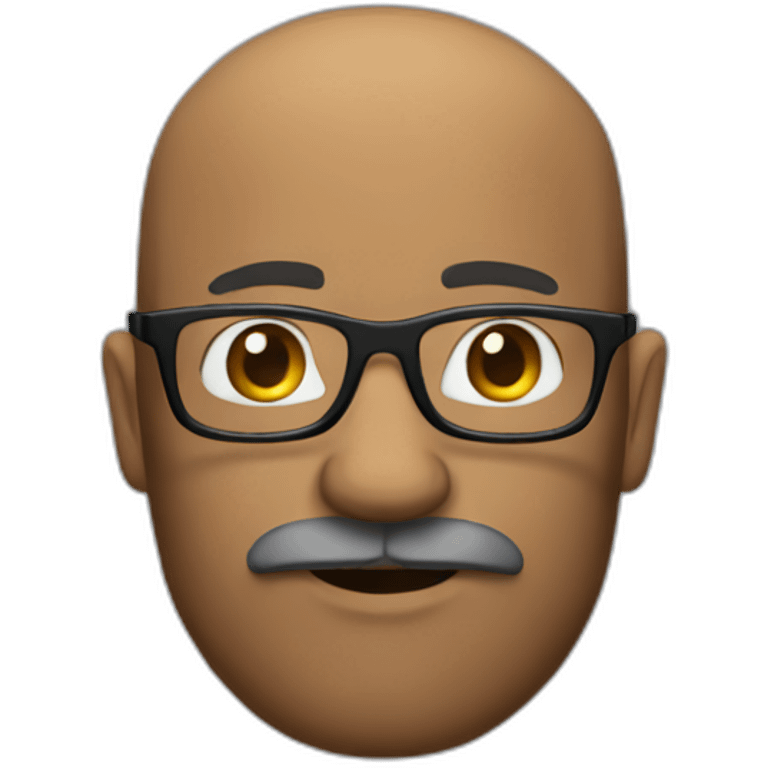 brown-bald-man-with-beard-mustache-glasses emoji