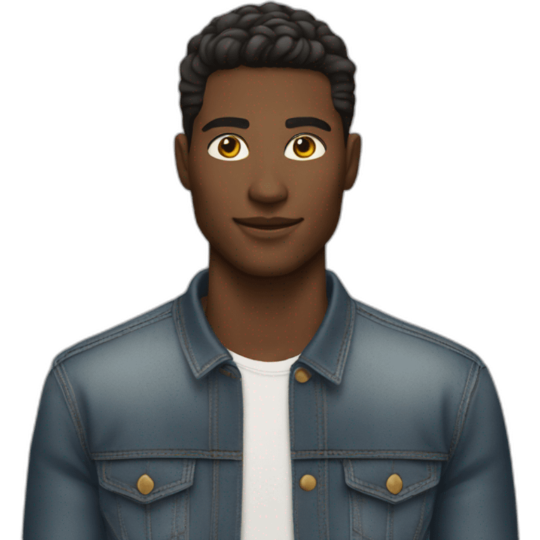 fashion model male emoji