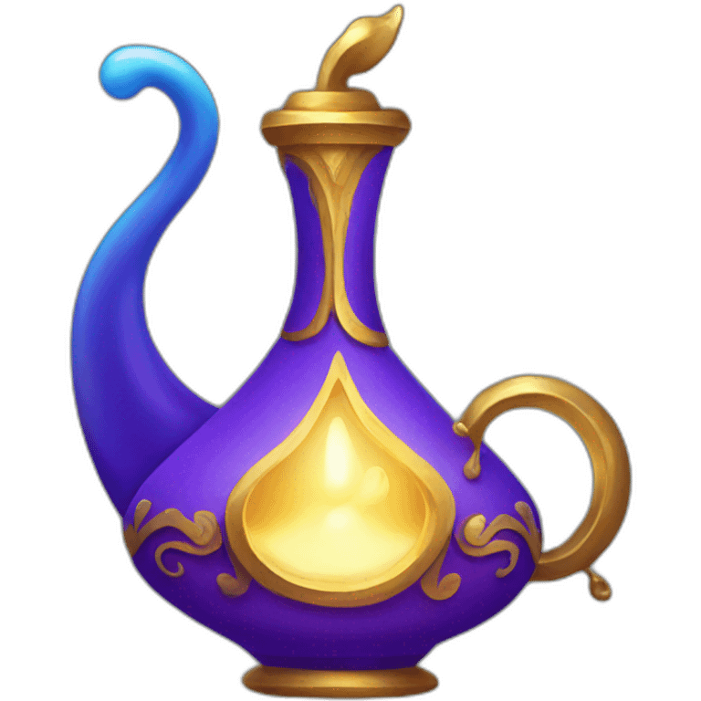 Genie lamp emoji