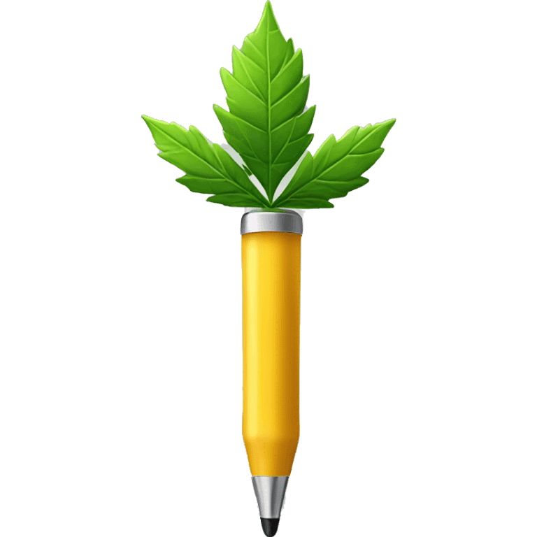 Weed pen emoji